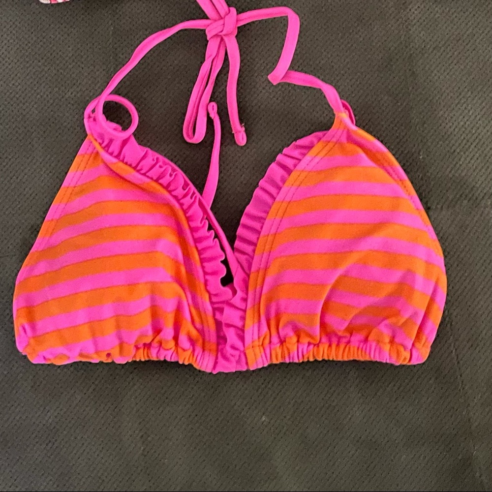 Strip bikini top
